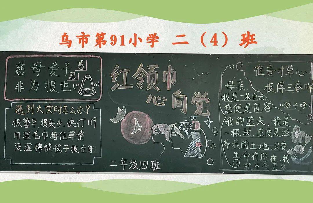 小小黑板報(bào),拳拳愛(ài)國(guó)心!來(lái)看看哪家的板報(bào)搞得好?_祖國(guó)