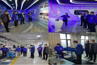 校企聯(lián)動--信工學院院長劉民慶一行赴新鄉(xiāng)北方車輛儀表考察調研