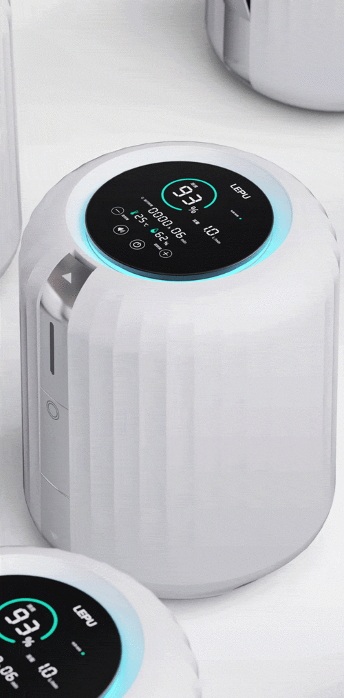智能守護，呼吸之間——Clf加利弗為樂普匠心打造家用保健制氧機